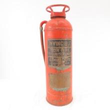 INVINCIBLE fire extinguisher by Samual Butz