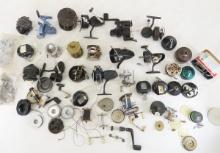 Collection of vintage fishing reels Zebco, South