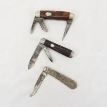 3 Remington UMC Pocket Knives