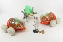 Marx Johnny Apollo Astronaut and Vehicles