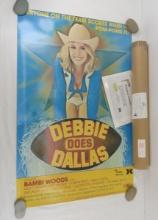 "Debbie Does Dallas" LE movie poster w/COA