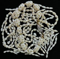 Lot of freshwater pearls