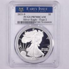 Certified 1880/9-S U.S. Morgan silver dollar