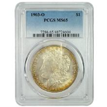 Certified 1903-O U.S. Morgan silver dollar