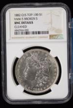 1882-O/S Morgan Dollar VAM5 NGC UNC Details