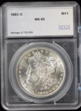 1883-O Morgan Dollar SEGS MS-65 Great Coin