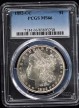 1882-CC Morgan Dollar PCGS MS-66
