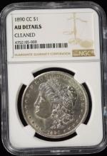 1890-CC Morgan Dollar NGC AU Details