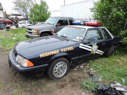 1993 Nevada Highway Patrol Mustang SSP Coupe with All Original Equipment