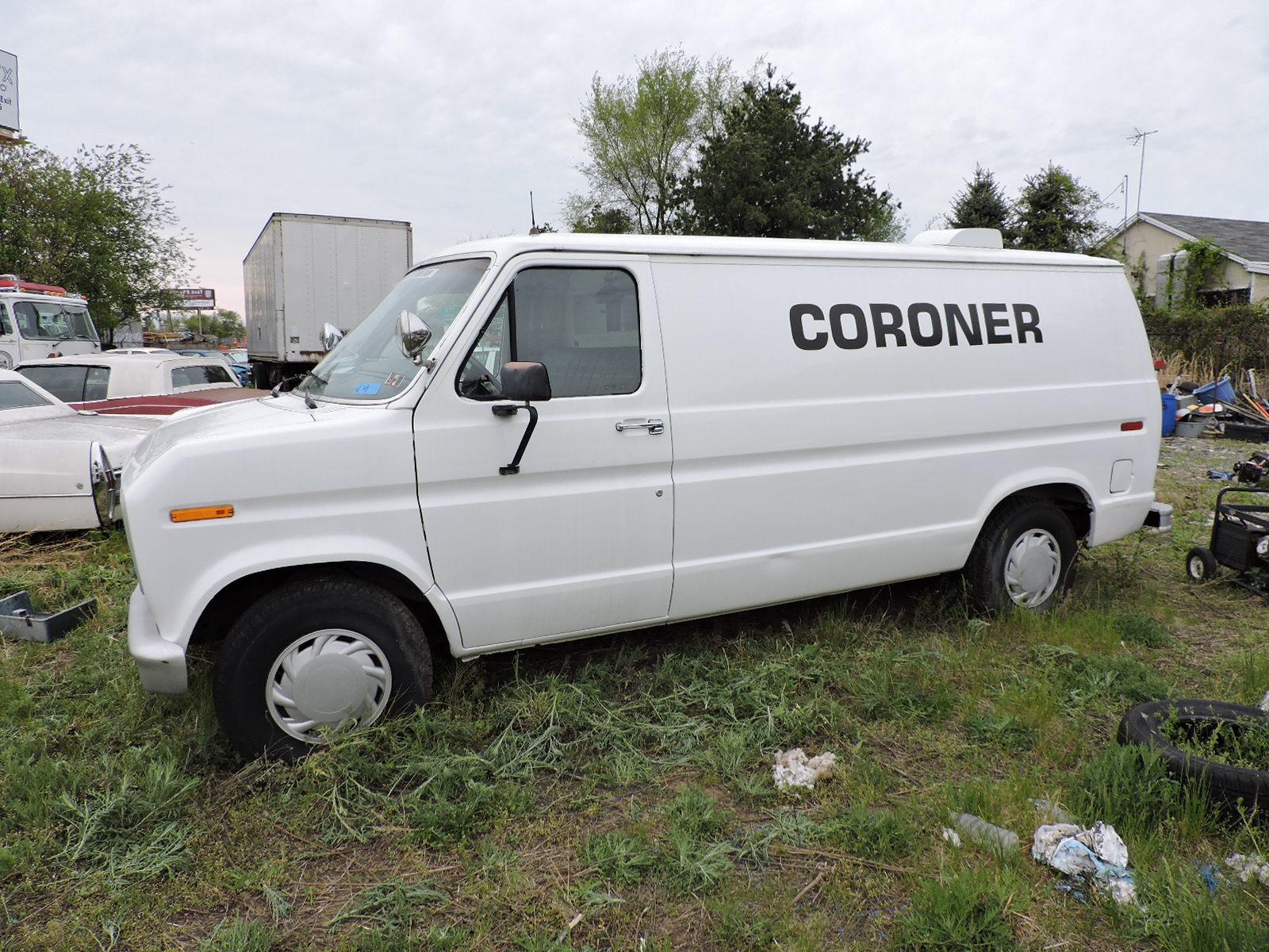 Former Philadelphia Police Paddy Wagon - 1988 Ford E350 Cargo Van