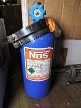 NEW - NOS Tank, Blue with Label, Full, Included Mounting Brackets - USED