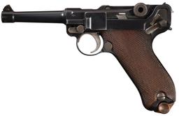 German DWM Model 1908 Commercial Luger Pistol