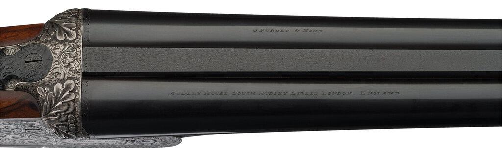 James Purdey & Sons Double Barrel Shotgun with Extra Barrel Set