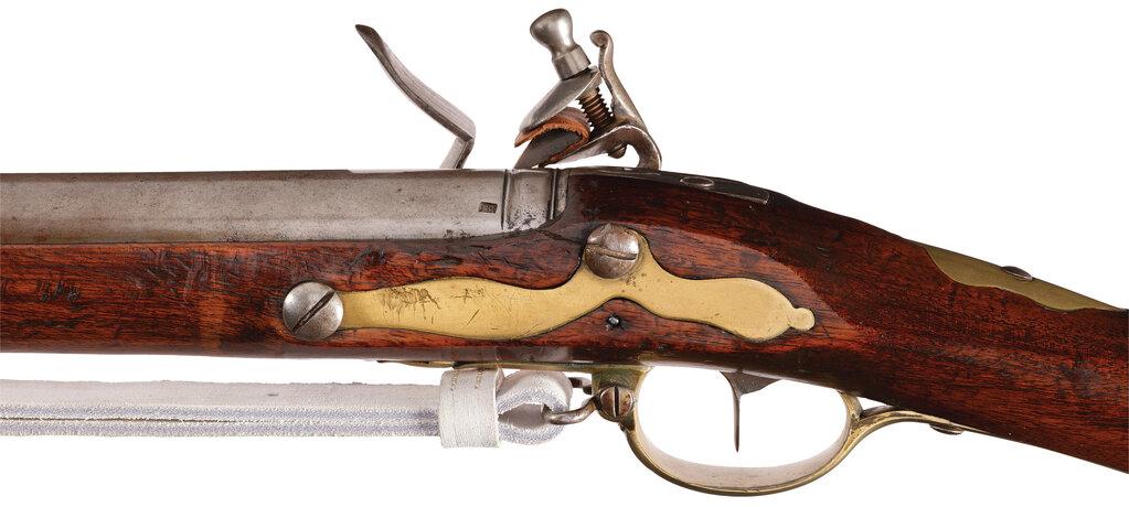Revolutionary War Era American Brown Bess Flintlock Musket