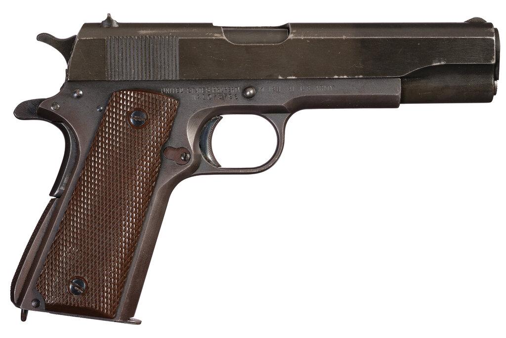 World War II U.S. Union Switch & Signal Model 1911A1 Pistol