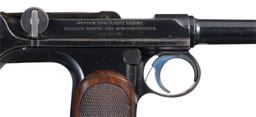 DWM Model 1893 Borchardt Pistol with Accessories