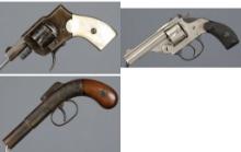 Three Double Action Handguns