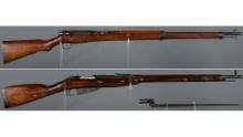 Two Military Bolt Action Rifles