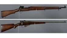 Two U.S. Military Pattern Winchester Bolt Action Rifles