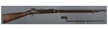 U.S. Springfield Armory Model 1884 Trapdoor Rifle with Bayonet