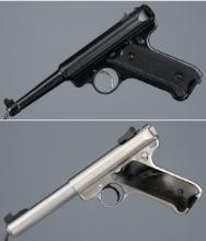 Two Ruger Mark II Semi-Automatic Pistols