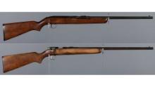 Two Winchester Single Shot Rimfire Rifles