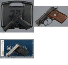 Three Semi-Automatic Pistols