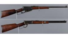 Two Winchester Lever Action Long Guns