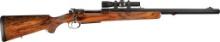 Frank Wells Custom Bolt Action Rifle in .585 Wells with Scope