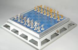 Star Trek 25th Anniversary Chess Set  w/ Stand