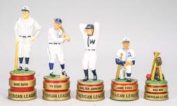 Danbury Mint Legends of American & National Leagues Chess Set