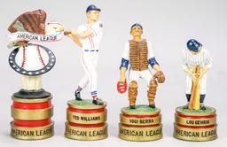 Danbury Mint Legends of American & National Leagues Chess Set