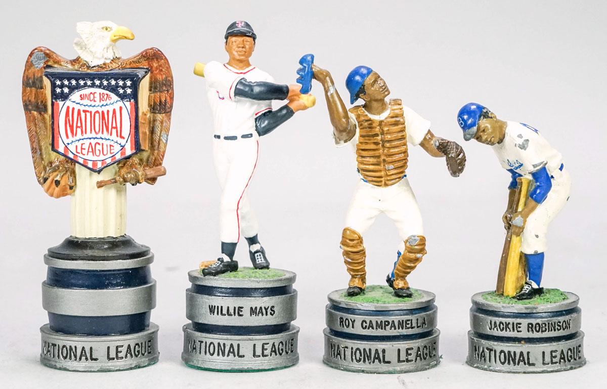 Danbury Mint Legends of American & National Leagues Chess Set