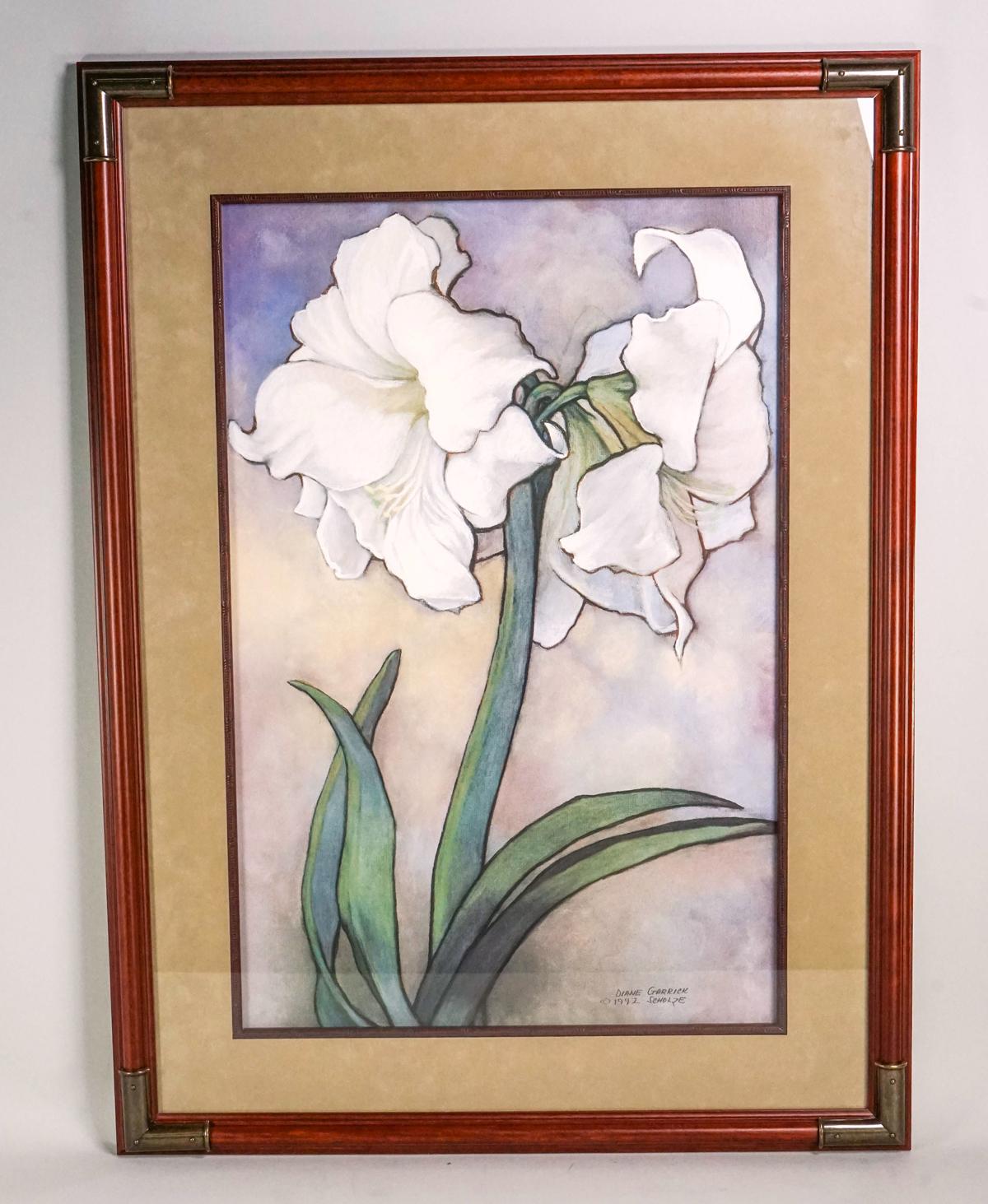 "White Amaryllis" By Diane Garrick Scholze, 653/950