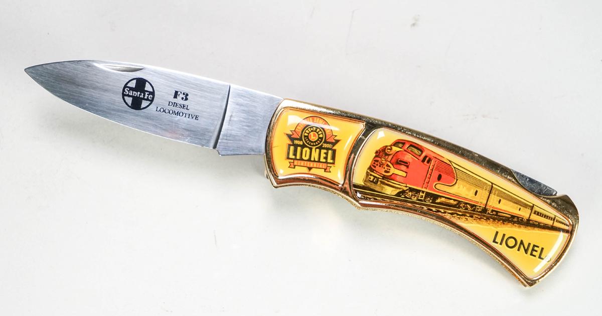 Lionel Santa Fe Pocket Knife