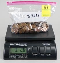Approx. +/- 3.2 Lbs. Wheat Pennies