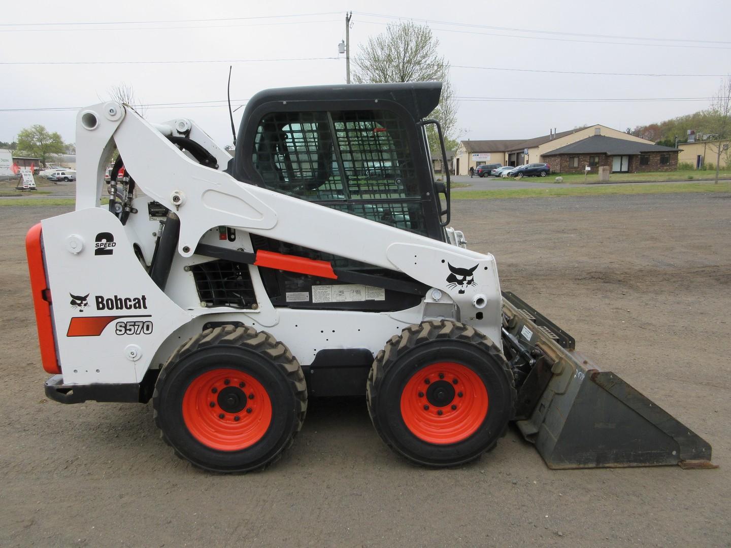 2017 Bobcat S570 Skid Steer