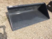 QUICK ATTACH 71" SKID STEER BUCKET