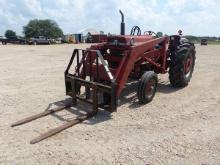 MASSEY FERGUSON 175 TRACTOR  W/MF 235 FE LOADER