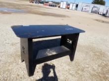 29"X57" HEAVY DUTY METAL SHOP TABLE