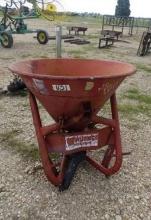 3PT PTO DRIVEN FERTILIZER SEED SPREADER