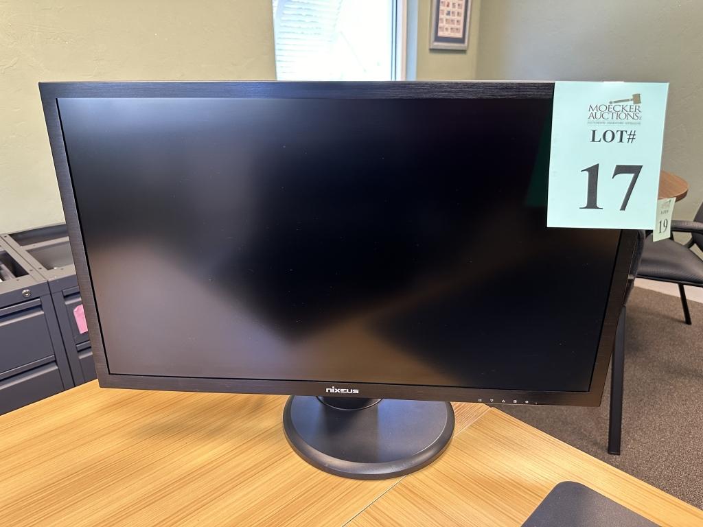 NIXEUS 27" LCD MONITOR MODEL# NX-VUE27C