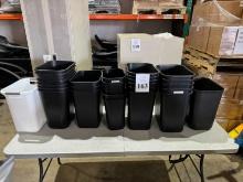 LOT CONSISTING OF ASSORTED SIZE WASTE BASKETS