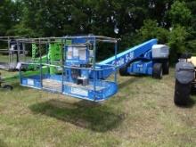 2010 GENIE S-80 (4X4) AERIAL BOOM MAN LIFT, serial numb