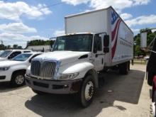 2008 INTERNATIONAL 4400 Maxforce single axle box truck