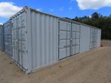 ZHW 40' high cube multi-door container , 2 open side do