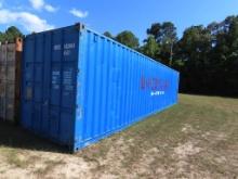 40' high cube sea container s/n::MEDU8028840