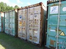 FLORENS 40' high cube sea container s/n::CBHU8919120