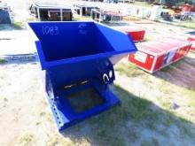 Unused 1 cyl self dumping hopper equipment