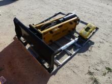 2024 WOLVERINE skid steer concrete breaker attachment